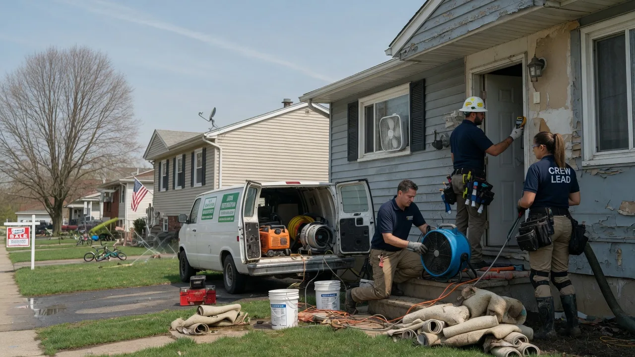 Flood Cleanup in New London, OH near me