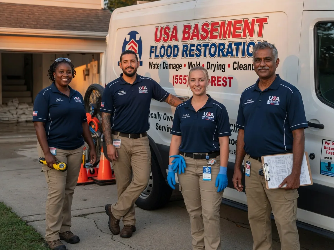 Basement Flood Cleanup company in New London, OH